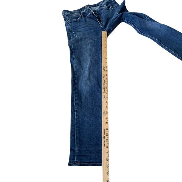 KUT from the Kloth Catherine Boyfriend Jeans Size 6 Distressed Rolled Hem - Picture 6 of 10